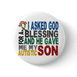 Blessing 5 SON Autism T-Shirts &amp; Apparel Pins