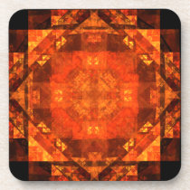 pattern, cool, abstract, art, fine art, artistic, modern, gift, coaster, [[missing key: type_fuji_coaste]] with custom graphic design
