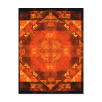 Blessing Abstract Art Postcard