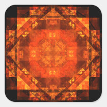 blessing, abstract, art, square, sticker, Sticker with custom graphic design