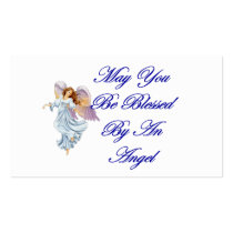 Blessing Cards - May You Be Blessed By An Angel business cards