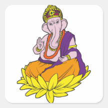 Blessing Ganesha Stickers