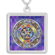 Blessing of Elements Square Necklace