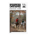 Blessing of the hounds on Thanksgiving Day Postage