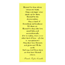 Blessing Rack Card