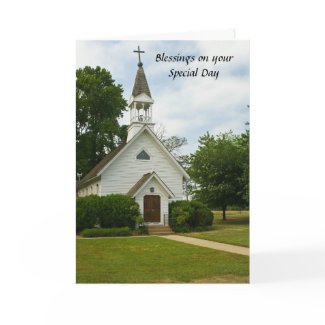 Blessings Birthday Greeting. card