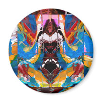 Blessings from Spirit World - Yoga Meditation magnets by doonagiri Blessings from Spirit World - Yoga Meditation magnets