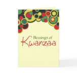 Blessings of Kwanzaa Card