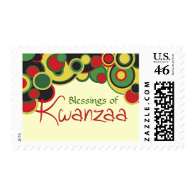 Blessings of Kwanzaa Postage stamp