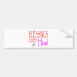 Blessings On The Head - Proverbs 10:6 Bumper Stickers