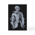 Bleu Knight Blank Card