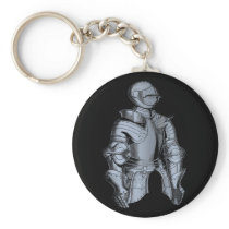 Bleu Knight Keychain