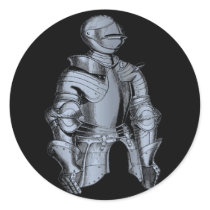 Bleu Knight Sticker by Jaenne Bleu Knight Sticker