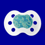 blgr089  PEARLY BLUES GREENS PATTERNS WATER FANTAS pacifiers