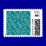 blgr089  PEARLY BLUES GREENS PATTERNS WATER FANTAS stamps