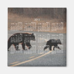 BLHI Black Bears on Highway Fridge Magnet