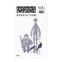 Blib and Blob Postage Stamp