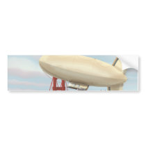 Blimp Airship Bumper Sticker