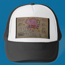 Blimp Pig Hat hats
