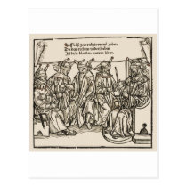 Blind Justice, the court of Fools Post Card
