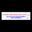 BLIND LEADING THE BLIND bumper stickers