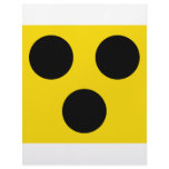 blind sign custom letterhead