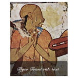 Blind Singer By Maler Der Grabkammer Des Horemhab flyers