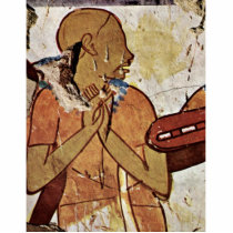Blind Singer By Maler Der Grabkammer Des Horemhab Cut Out