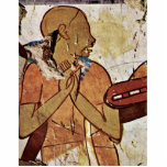 Blind Singer By Maler Der Grabkammer Des Horemhab Cut Out