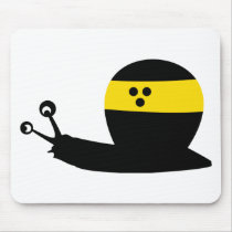 blind snail icon mousepads