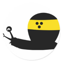 blind snail icon stickers