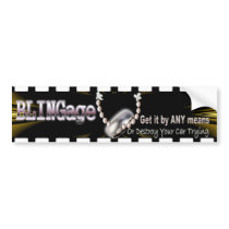 Bling Bling bumper stickers