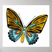 Bling Bling Butterfly Print