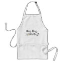 Bling Bling I Got The Ring aprons by CelebrationZazzle Bling Bling I Got The Ring aprons
