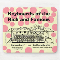 Bling Bling Keyboard mousepads