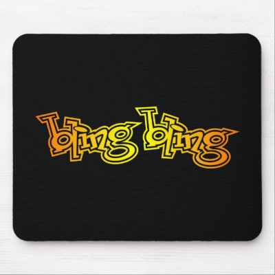 Bling Bling Mouse Pads by vintage_tees