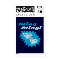 Bling Bling postage by ragingtrombones Bling Bling postage