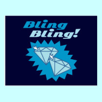 Bling Bling postcards