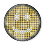 BLING BLING SMILEY MAGNETS