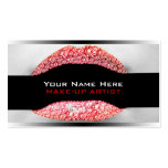 Bling Business Cards For Make-Up Artists business cards