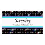 Bling Diamond B1000-Metallic Blue Business Cards