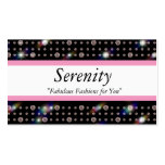 Bling Diamond B900-Pink Business Card Template