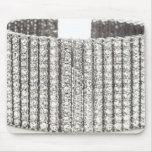 Bling diamonds cuff bracelet jewelry mousepad