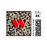 *BLING* Diamonds Monogram Postage