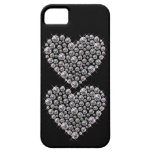 Bling Faux Rhinestone Heart IPhone 5 Case
