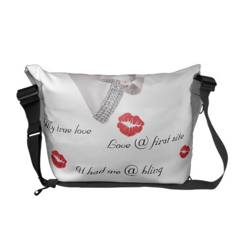 Bling Love - Messenger Bag rickshawmessengerbag