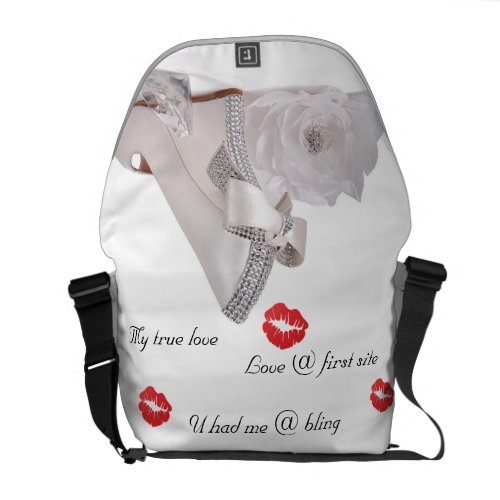 Bling Love - Messenger Bag rickshawmessengerbag