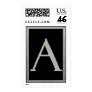 Bling Monogram Postage with Rhinestone