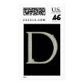 Bling Monogram Postage with Rhinestone Initial D