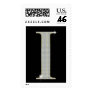Bling Monogram Postage with Rhinestone Initial I